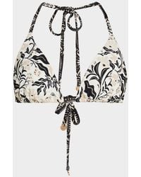 Ramy Brook - Printed Nikoleta Triangle Bikini Top - Lyst