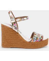 Dolce & Gabbana - Wedge Sandals - Lyst