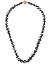 Splendid - 18K Diamond-Clasp Necklace - Lyst