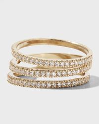 Lana Jewelry - Flawless Triple Band Diamond Ring Size 7 - Lyst