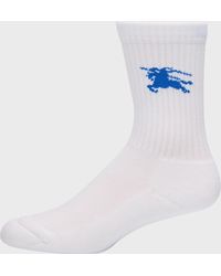 Burberry - Ekd Crew Socks - Lyst