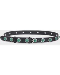 Rag & Bone - Celia Stud Leather Belt - Lyst