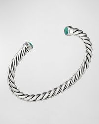 David Yurman - Cable Cuff Bracelet In Silver, 6mm - Lyst