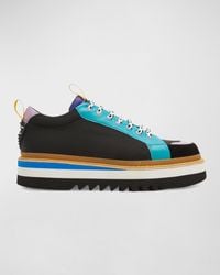 Moschino - City Trainer Textile Low-Top Sneakers - Lyst