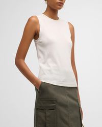 Vince - Double-Layer Shell Top - Lyst