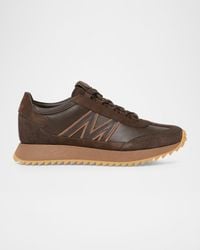 Moncler - Apos;S Pacey2 Suede & Nubuck Low-Top Sneakers - Lyst