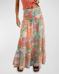 Rails - Agatha Floral Tiered Maxi Dress - Lyst