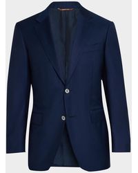 Canali - Apos;S Solid 150S Wool Twill Blazer - Lyst