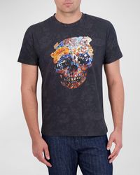 Robert Graham - Skull Scrolls Graphic T-Shirt - Lyst
