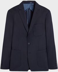 Bugatchi - Apos;S Solid Wool Two-Button Blazer - Lyst