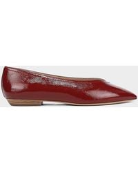 Veronica Beard - Bancroft Patent Leather Ballerina Flats - Lyst