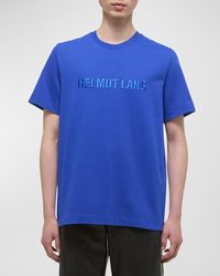 Helmut Lang - Logo Oversized Short-Sleeve T-Shirt - Lyst