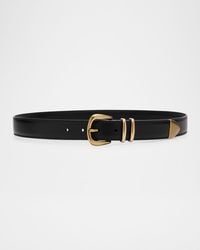 A.L.C. - Carson Leather Belt - Lyst