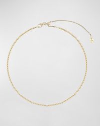 Krisonia - 18k Yellow Gold Necklace With Diamonds - Lyst