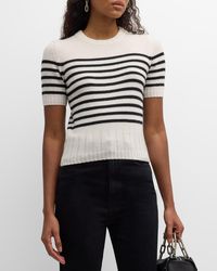 Khaite - Luphia Puff-sleeve Cashmere Sweater - Lyst
