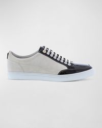 Badgley Mischka - Buffet Suede/leather Low-top Sneakers - Lyst