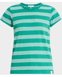 Rag & Bone - The Striped Baby Tee - Lyst