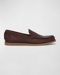 Frye - Mason Roughout Leather Loafers - Lyst