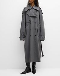 The Row - Avio Belted Long Trench Coat - Lyst