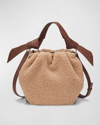 orYANY - Selena Eco-Fur Bucket Bag - Lyst