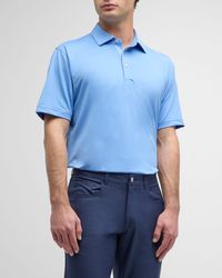 Peter Millar - Solid Performance Jersey Polo Shirt - Lyst