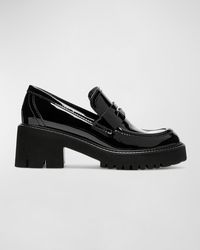 La Canadienne - Readmid Patent Leather Penny Loafers - Lyst