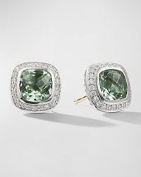 David Yurman - Albion Stud Earrings With Gemstone And Diamonds - Lyst