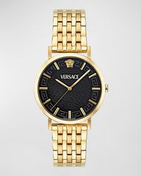 Versace - Greca Slim Ip Bracelet Watch, 40Mm - Lyst
