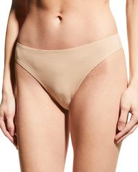 Skin - Genny Whisper Weight Thong - Lyst