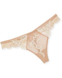 Lise Charmel - Dressing Floral-Lace Thong - Lyst