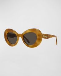 Loewe - Curvy Acetate Butterfly Sunglasses - Lyst
