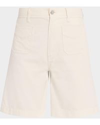 Veronica Beard - Carter Front-Pocket Bermuda Shorts - Lyst