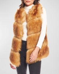 Fabulous Furs - Marlowe Faux Fur Vest - Lyst