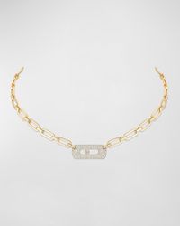 Messika - My Move 18k Yellow Gold Necklace - Lyst