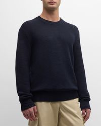 FRAME - Textured Wool-Blend Sweater - Lyst