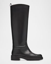 Stuart Weitzman - Celia Leather Knee-High Riding Boots - Lyst