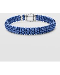 Lagos - Blue Caviar Ultramarine Ceramic Bead 9mm Rope Bracelet - Lyst