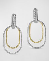 Miseno - Sabbia D'oro 18k Yellow And White Gold Diamond Dangle Earrings - Lyst