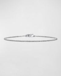 Lana Jewelry - Skinny Diamond Tennis Bracelet, 6"l - Lyst