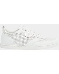 Christian Louboutin - Tutti Rui Leather Low-Top Sneakers - Lyst