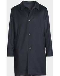 Kiton - Apos;S Cashmere-Blend Reversible Raincoat - Lyst