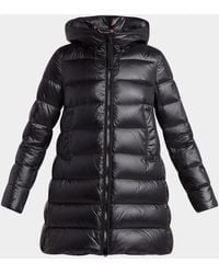 Moncler - Suyenne Hooded Long Down Parka - Lyst
