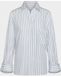 Twp - Next Morning Striped Button-Front Shirt - Lyst