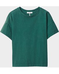 Rag & Bone - Boxy Washed Cotton Tee - Lyst