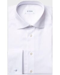 Eton - Contemporary-Fit French-Cuff Twill Dress Shirt - Lyst