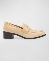 The Row - 45Mm Vera Loafer Calf - Lyst