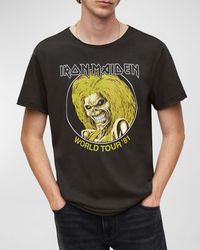 John Varvatos - Iron Maiden Raw-Edge T-Shirt - Lyst