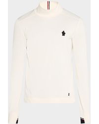 Moncler - Polartec Turtleneck With Thumboles - Lyst
