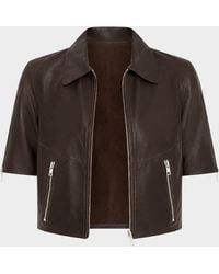 Lamarque - Sevana Leather Reversible Jacket - Lyst