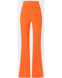 Hervé Léger - The Priscilla High-Rise Bootcut Pants - Lyst